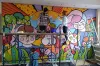 Licealistki z częstochowskiego plastyka namalowały mural w PSP nr 7 w Radomsku