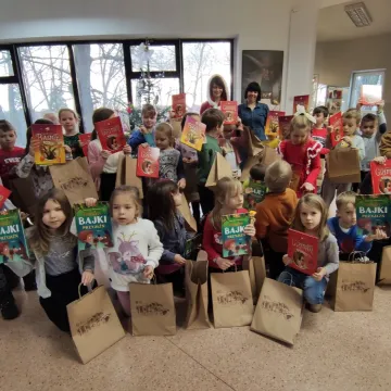 Mikołajki w bibliotece w Radomsku