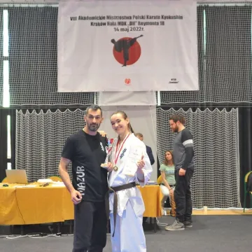 Sukces Weroniki Mazur na Akademickich Mistrzostwach Polski Karate Kyokushin