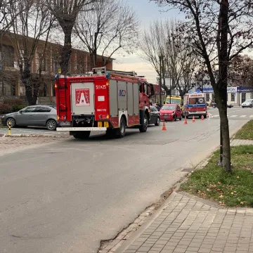 [AKTUALIZACJA] Zderzenie dwóch osobówek w Radomsku