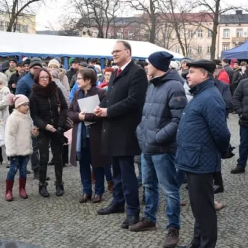 Miejska wigilia na placu 3 Maja