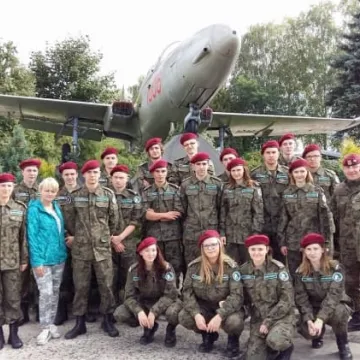 Wojskowa przygoda uczniów „Drzewniaka”