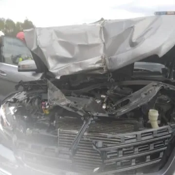 Na DK1 zderzenie trzech pojazdów