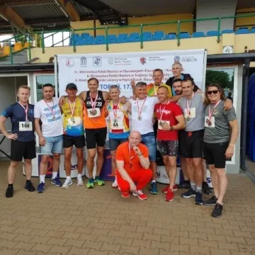 Piotr Płoskoński wybiegał srebrny medal