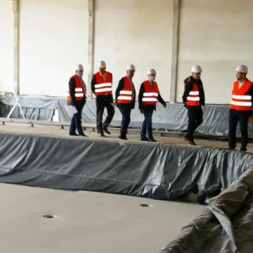 Radni wizytowali budowę nowego basenu w Radomsku