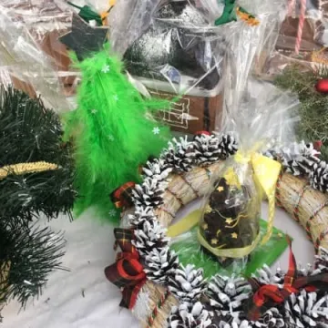 Kiermasz bożonarodzeniowy PSP 1