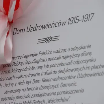 W Gomunicach upamiętniono Dom Uzdrowieńców