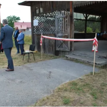 Uroczyste otwarcie zbiornika wodnego w Kozim Polu