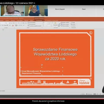 Zarząd województwa łódzkiego z wotum zaufania i absolutorium