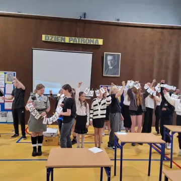 Dzień patrona w Czwórce w Radomsku