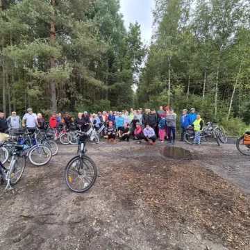 80 rowerzystów wzięło udział w rajdzie Razem dla Radomska