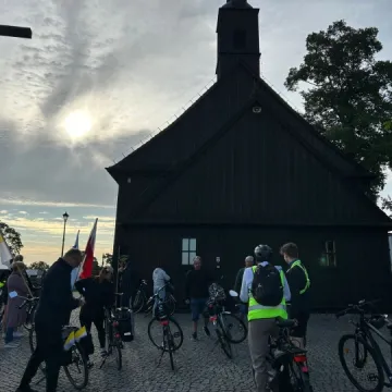 Pielgrzymka rowerowa z Lgoty Wielkiej na Jasną Górę