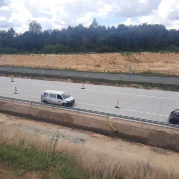 Kierowcy ruszyli fragmentem autostrady A1