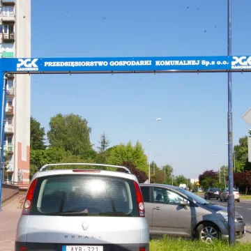 W Radomsku pojawiły się kurtyny wodne