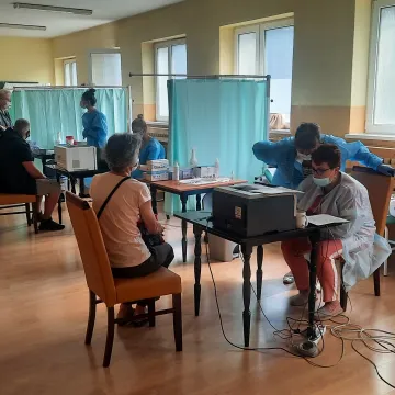 Punkt Szczepień Powszechnych przeciwko COVID-19 w nowej lokalizacji