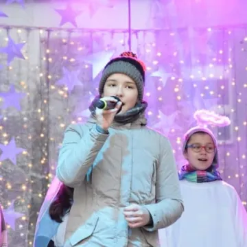 Miejska Wigilia na placu 3 Maja w Radomsku