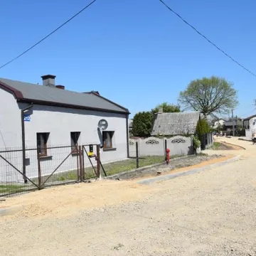 Ul. Stara Droga w Radomsku w przebudowie