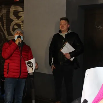 Wolne media, wolni ludzie. Protest w Radomsku