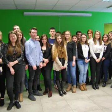 Uczniowie uczyli się przedsiębiorczości