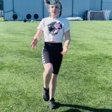 Dziewczyny trenują w RAP Radomsko Girls