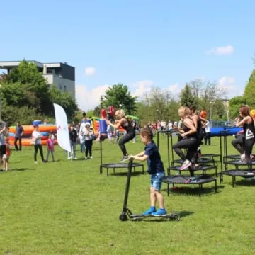 Różowy Piknik w parku Solidarności