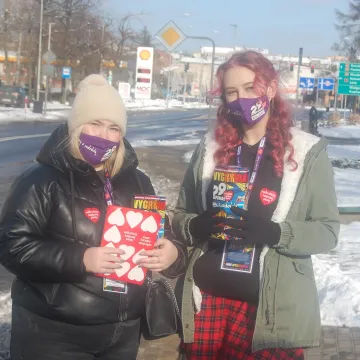 WOŚP 2021 w Radomsku. Wolotariusze kwestują na ulicach