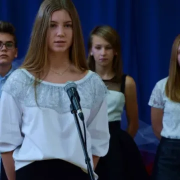 Ślubowanie klas pierwszych w Przedborzu