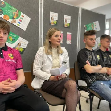 Dietetyk spotkał się z uczniami „Mechanika”