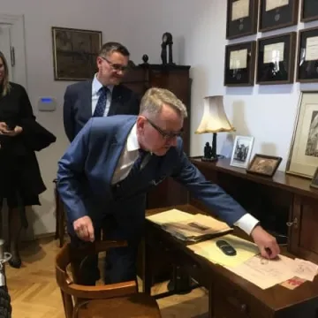 Otwarcie Gabinetu Stanisława Sankowskiego w Muzeum w Radomsku