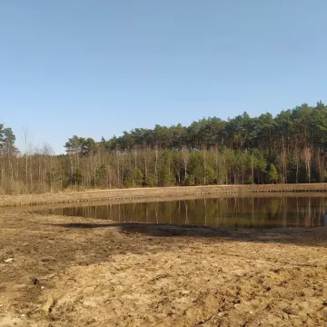 Zbiornik w Suchej Wsi zmienia oblicze