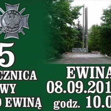 Zaproszenie na obchody 75. rocznicy Bitwy pod Ewiną