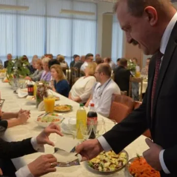 Opłatkowe spotkanie w Szpitalu Powiatowym