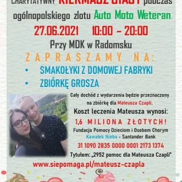 Pomóż Mateuszowi zdobyć lek, który uratuje jego życie!