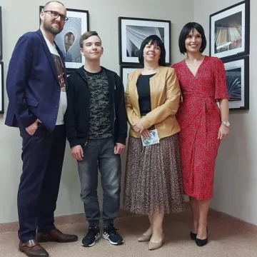 Książka pokazana na wernisażu