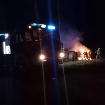 Jednej nocy dwa pożary w gminie Kamieńsk