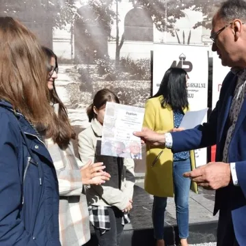 Poznawali Radomsko – miasto braci Różewiczów