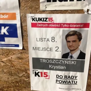 Hasła i obietnice na plakatach i bilbordach