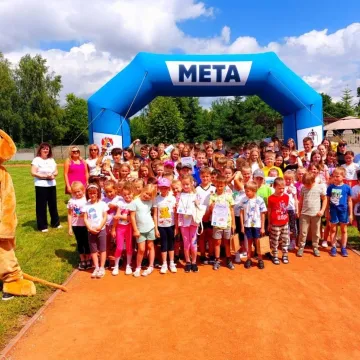 Szkolny bieg uśmiechu Aktywna Szkoła Run&Walk