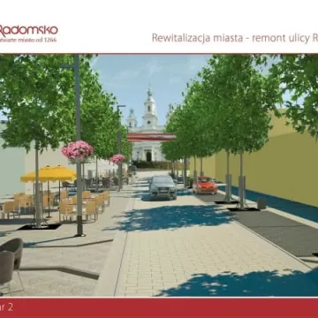 Wizualizacja. Ulica Reymonta po nowemu
