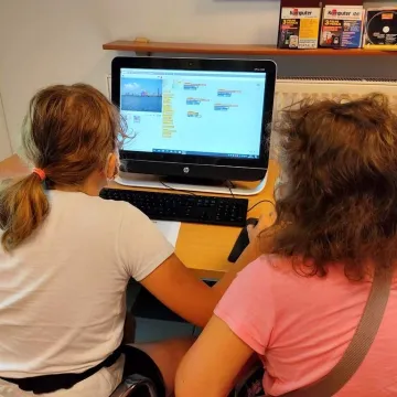 Lato w bibliotece w Radomsku