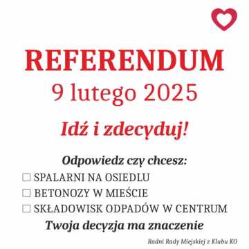 Akcja informacyjna radnych Koalicji Obywatelskiej przed referendum w Radomsku