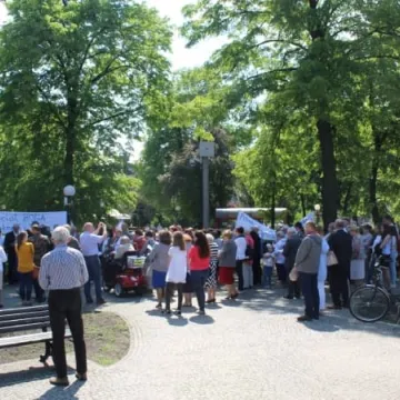 Wiec w obronie wiary w Radomsku