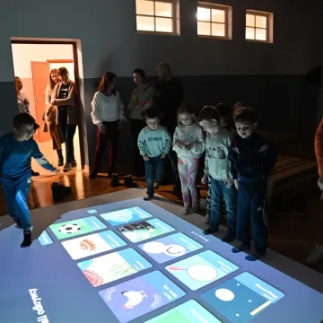 Przedszkolaki w Reymontówce na Bugaju w Radomsku