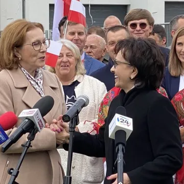 Marszałek Sejmu - Elżbieta Witek z wizytą w Strzałkowie