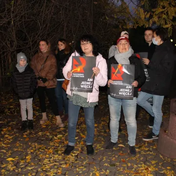 Manifestacja „Ani jednej więcej!” w Radomsku