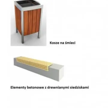 Wizualizacja skweru przy ul. Sierakowskiego