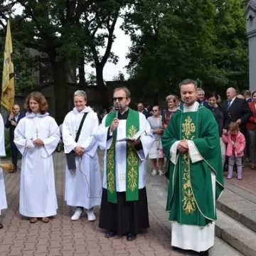 Parafialne święto plonów w Kamieńsku