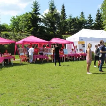 Różowy Piknik w parku Solidarności