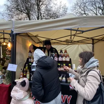 Plac 3 Maja w Radomsku zamienił się w świąteczne miasteczko