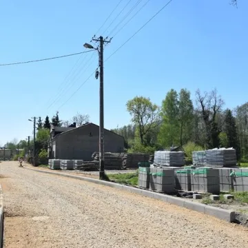 Ul. Stara Droga w Radomsku w przebudowie